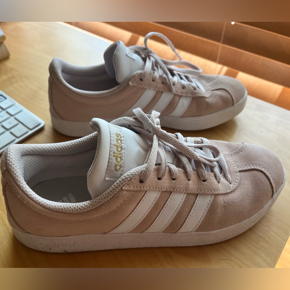 Adidas Women's VL court 2.0 Sneakers color wander quartz size 7 - Picture 2 of 14